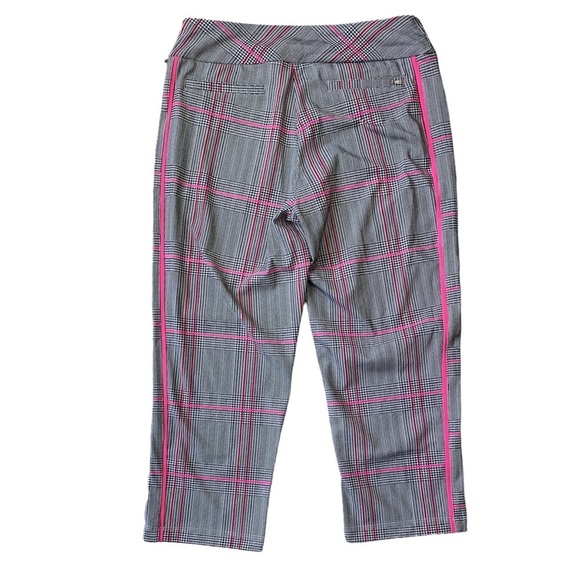 Tail Parisian Plaid Pull-On Capri Golf Pants NWT Size 6 - Picture 2 of 6